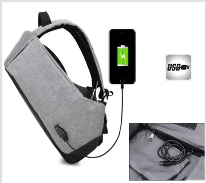 Anti-theft Backpack Bag 15.6 Inch Laptop Men Mochila Male Waterproof Back Pack Backbag Large Capacity School Backpack Designer - Image 15