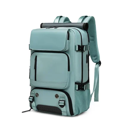 Woman travel backpack,waterproof 16 inch Business Laptop Backpack with Shoe Bag Hidden USB charging port Hiking camping backpack - Image 8