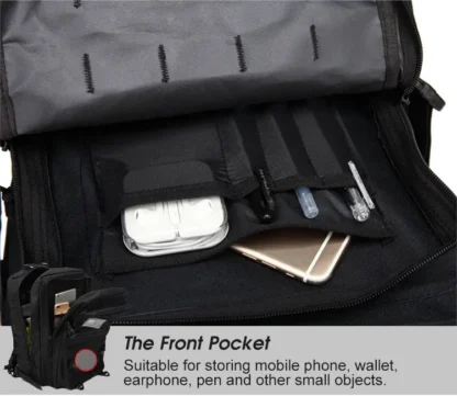 50L Tactical Backpack Men's Travel Large Capacity Rucksacks Men Waterproof Outdoor Sports Multi-functional Bags - Image 41