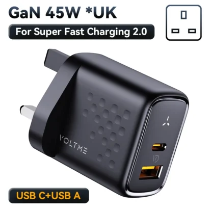 VOLTME Fast Charging USB Type C Charger 45W Dual PD Charger Wall Adapter For iPhone 15 Xiaomi Samsung Cellphones Accessories - Image 13