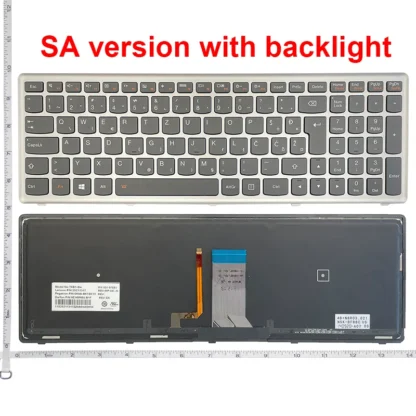 US/UK/RU/IT/BE/BG/EF/NE/NW/SA/SL English/Russian NEW Laptop Keyboard For Lenovo U510 U510-IFI Z710 - Image 11
