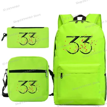 3pcs/Set Backpack for Men Women Clair Obscur Expedition 33 Merch School Bags Game Lovers Gift Backpacks for College Students - Image 9
