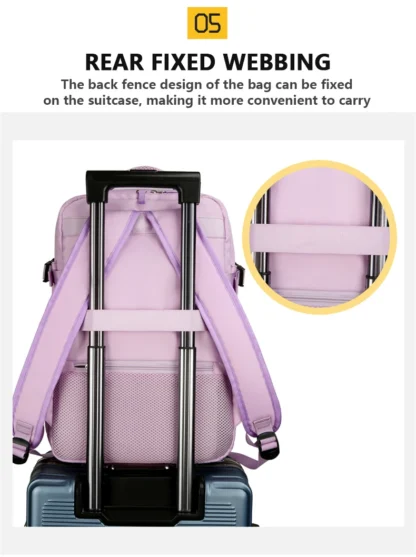 Multi functional travel bag, large capacity backpack, Male and female campus middle school high bag - Image 23