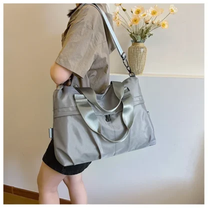 Large Capacity Oxford 2024 High Quality Travel Handbag Zipper Solid Trendy Casual Crossbody Bag Soft Versatile Popular Handbag - Image 45