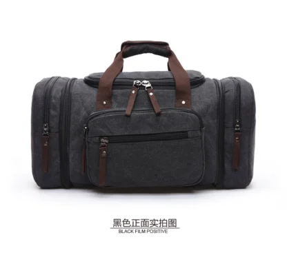 New Fashion Outdoor Travel Bag Handbag Canvas Crossbody Backpack Trend Large Capacity Casual Shoulder Bag - Image 22