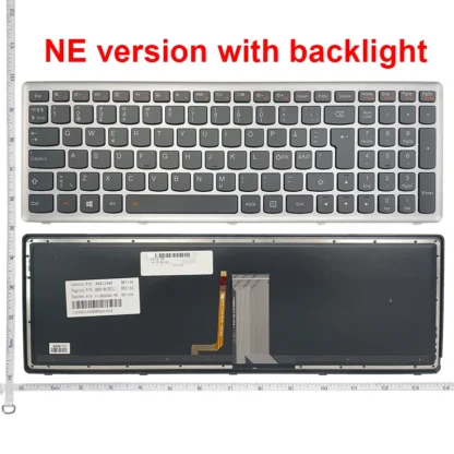 US/UK/RU/IT/BE/BG/EF/NE/NW/SA/SL English/Russian NEW Laptop Keyboard For Lenovo U510 U510-IFI Z710 - Image 4