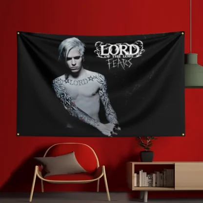 3x5 Ft Lord of the Lost Band Concert Flag Polyester Printed Flags Banner Tapestry for Room Garage Decor Concert Flag - Image 10