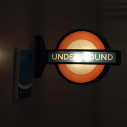 Uk London Underground Creative Light-Up Fridge Magnet Oyster Card Spain Madrid Milan Metro Light Box Tourist Souvenir - Image 2