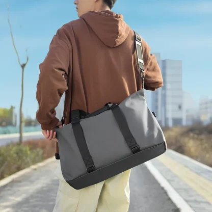 Large Capacity Men's Business Travel Tote Bag, Sports Fitness Bag for Going Out, Daily Commute, Vacation, Fitness And More - Image 21