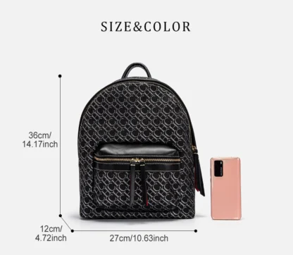 CH Luxury Brand Backpack Large Capacity Commuter Travel Backpack 2025 New Trend Brand Unisex Student Learning Storage Backpack - Image 11