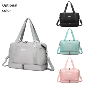 Simplified Foldable Travel Bag Large Capacity Premium Luggage Bag Handheld Short Distance Registration Travel Fitness Storage Ba