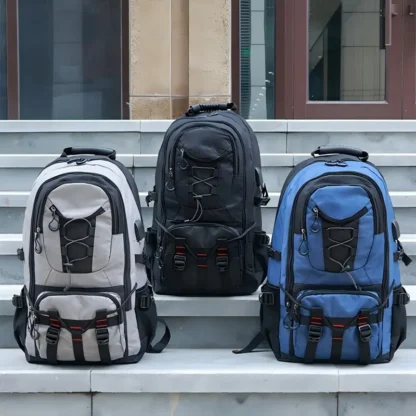 Large-capacity picnic, outdoor hiking backpack, multi-functional water-resistant travel backpack, outdoor luggage bag,fashionab - Image 3