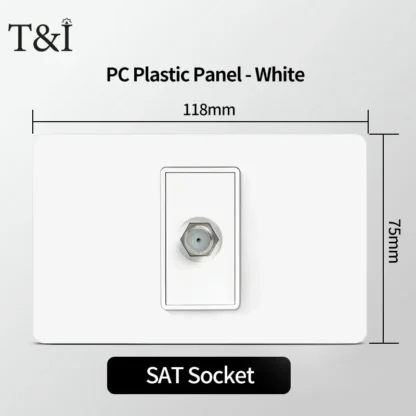 118 PC plastic panelBrazil Mexico Universal USB Type-C 20W Fast Charging Wall Outlet Plug PC Panel Electric Light Switch Office - Image 21