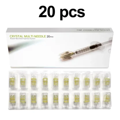 Korea 5pin Crystal Multi Needle Mesotherapy Cartridge Hand Injection Hydrating 32G 1.5 Hydra Injector Microneedle Skin Care - Image 10