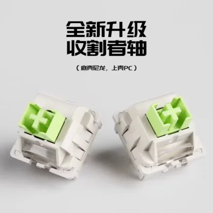 LEOBOG Reaper Linear Switch 5 Pin 45gf RGB Hot Swap Pom Stem Switches for Mx Custom Mechanical Keyboard Factory Lubed Compatible - Image 3