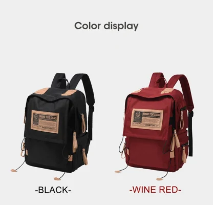 Travel Backpack Airplane Large Capacity Multi-Function Lightweight Oxford Waterproof College Casual Bag Notebook Bagpacks - Image 18