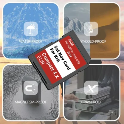 Navigation GEN4 Maps Europe UK 2024 for KIA Compact 4.X 32GB Soul/Sorento/Optima Car SD Memory Card 32GB Sat Navi - Image 9