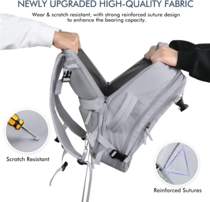 Cross border travel backpack, women's large capacity multifunctional backpack, male student backpack, travel - Image 6