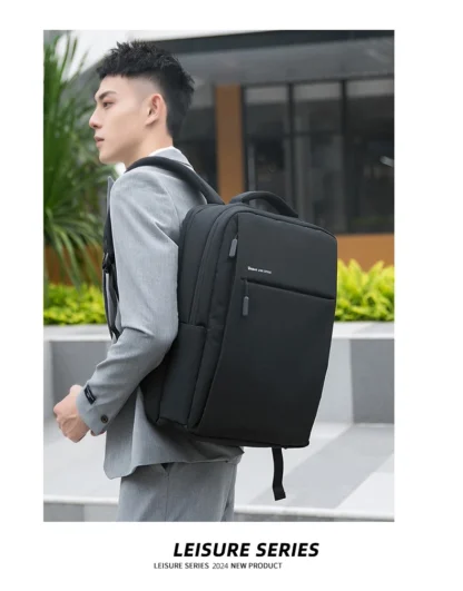 40L Laptop Backpack Durable 17 Inch for Men Women with USB Charger Port & Luggage Sleeve Sturdy College Rucksack Bag For Macbook - Image 33