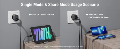 VOLTME 35W GaN USB C Charger Quick Charge 4.0 3.0 PD USB-C Charger For Macbook Air 15" IPhone 15 14 Pro Max Type C Fast Charger - Image 25