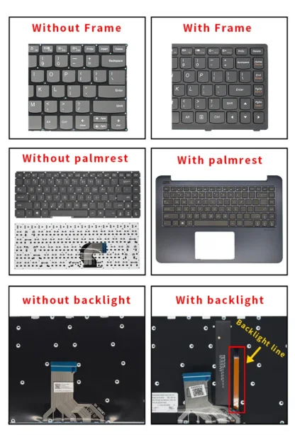 US UK Russian Keyboard For ASUS ExpertBook B1 B1500 B1500C P1450 P1450CBA BW450 PX555C B1500CEA 0KNX0-5622LA00 5123UI00 - Image 15