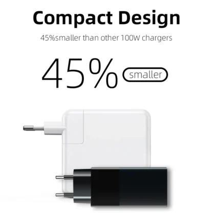 100W GaN Charger USB A Type C Fast Charge PD 4.0 3.0 Phone Tablet Charger For Samsung MacBook Laptop Xiaomi 16 With Quick Charge - Image 5
