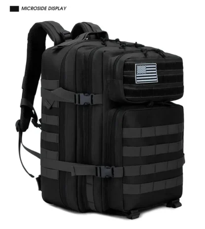 50L Tactical Backpack Men's Travel Large Capacity Rucksacks Men Waterproof Outdoor Sports Multi-functional Bags - Image 16