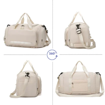 Travel Duffel Bag with Shoes Pocket Outdoor Business Trip Fitness Yoga Shoulder Bags Dry Wet Short Distance Trip Handbag - Image 4