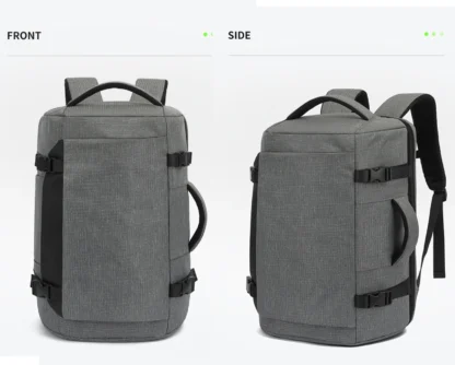 Versatile commuting backpack: waterproof fabric+carrying system, preferred for daily and short distance travel - Image 21