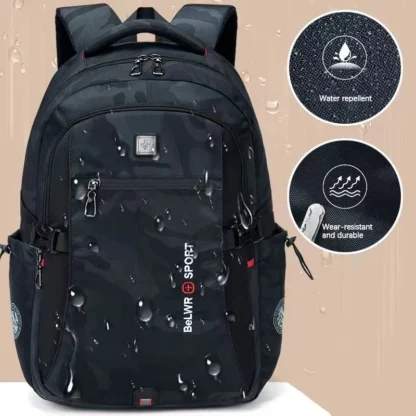 Manufacturer direct sales backpack men's computer bag lightweight business leisure travel large capacity backpack high school un - Image 21