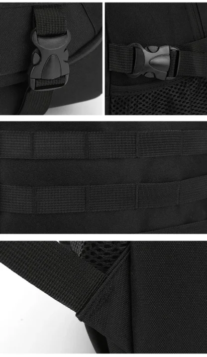 Tactical Backpack Oxford 45L Outdoor Molle Rucksack for Men and Women Travelling Hiking Camping Hunting Sports Bags - Image 21