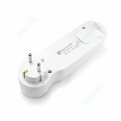 Euro EU Extend Socket With ON/OFF Switch 4.8mm 2 Pin European Standard Grounding Schuko Socket Power Extension Plug Converter - Image 5