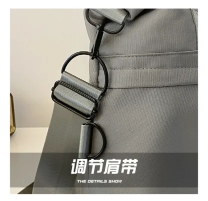 Large Capacity Oxford 2024 High Quality Travel Handbag Zipper Solid Trendy Casual Crossbody Bag Soft Versatile Popular Handbag - Image 16