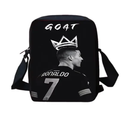 Football CR7 Child School Backpack With Shoulder Bag Pencil Bags School R-Ronaldos Bags for Boys Girls Best Gift - Image 33