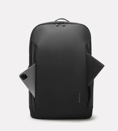 BANGE New Casual Multi-Pockets Big Capacity Daily 15.6inch Laptop Light Waterproof For Business Trip Roomy Men Backpack with YKK - Image 15