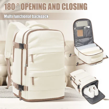 Women Men Travel Backpack , Cabin Bag Ryanair Hand Luggage 40x20x25 Travel Backpack College Bookbag Laptop Bag, eastpak rucksack - Image 13