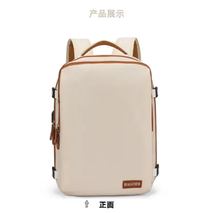 Travel Backpack 40x20x30 Cabin Plane Waterproof Expandable Weekender Laptop With USB Port Ryanair Carry-On Women Men Backpack - Image 21