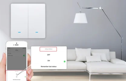 Tuya Smart Life WiFi 433mhz Wireless Push Button Wall Switch Google Home Light On Off 220V RF433 Remote Control EU UK Two 3 Way - Image 34
