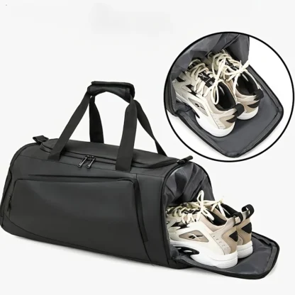 Gym Travel Bag, Large Capacity Dry Wet Separation Sports Training Bag, Multifunctional Business Travel Backpack