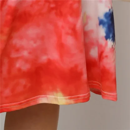 Sexy Slip Dress Summer xxl Dresses for Women Plus Size Tunic Spaghetti Strap Loose Dresses Tie Dye Midi Ladies bohemian 4xl xxxl - Image 17
