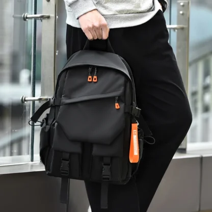 Luxury Men's Backpack High Quality 15.6 Laptop Backpack High-capacity Waterproof Travel Bag Fashion School Backpacks for Men - Image 26