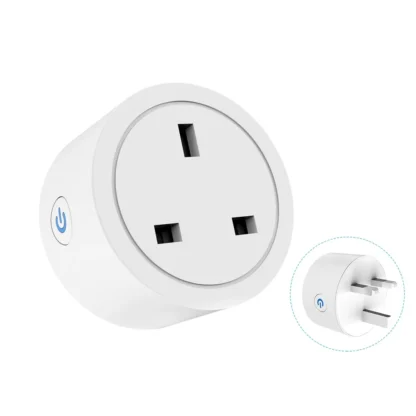Pre Flashed TASMOTA UK Plug WIFI 16A Adapter Smart Socket Outlet with Power Monitor MQTT Works With Home Assistant ESP8285 - Image 2