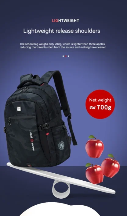 Manufacturer direct sales backpack men's computer bag lightweight business leisure travel large capacity backpack high school un - Image 43