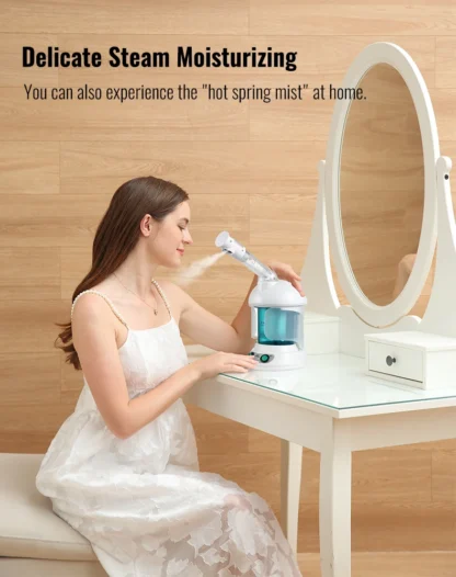 KSKIN Custom Hot Sale Face Mist Spray Portable Facial Steamer For Face Professional Ionic Facial Steamer - Image 13