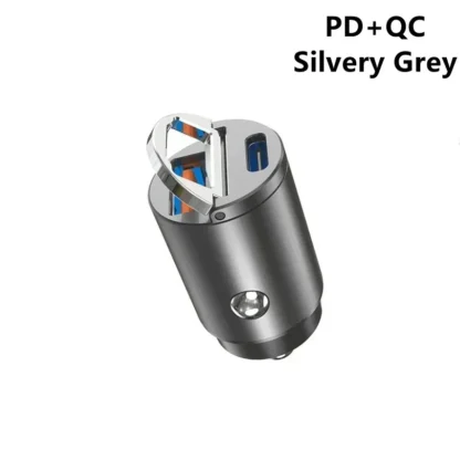Mini Stealth Car Adapter QC 4.0 3.0 Quick Charge Type C PD Charger 30W PD+QC/PD+PD Car Charger For iPhone 12 13 Huawei Xiaomi - Image 12