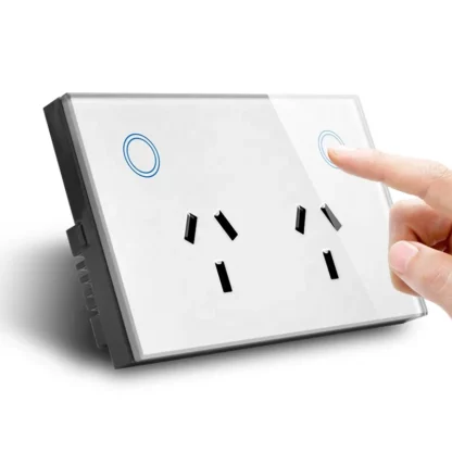 Melery Matter Smart Wall Socket AU Electrical Plug Outlet Power Glass Panel Voice Remote,SmartThings Homekit Alexa Google Home - Image 17
