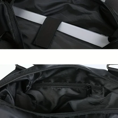 Hand-held travel bag men business travel large capacity duffel bag short distance lightweight casual shoulder bag - Image 4