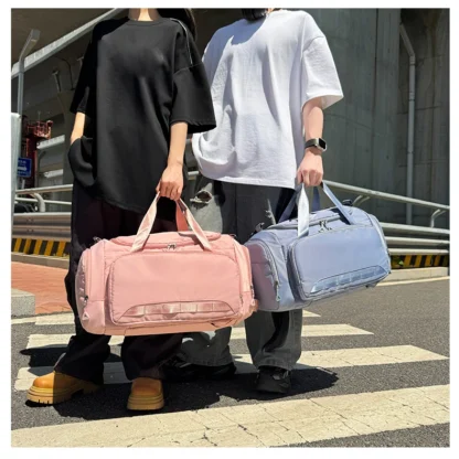 Travel Duffel Bag with Shoes Pocket Outdoor Business Trip Fitness Yoga Shoulder Bags Dry Wet Short Distance Trip Handbag - Image 24