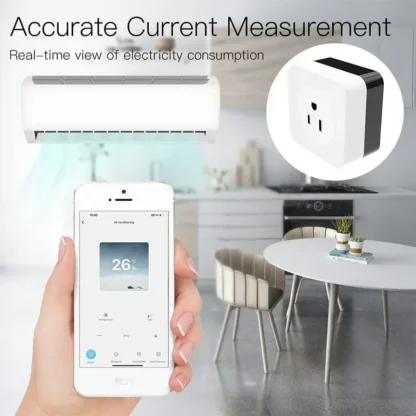 16A WiFi Air Conditioner Wall Plug Socket Outlet Companion IR Remote Controller Smart Life Tuya Work with Alexa Google UK US DE - Image 4