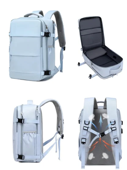 Women's Backpack Travel Suitcase Cabin Bag Aircraft Ryanair 40x20x25 Airplane Travel Bag Men Laotop Backpack Wizzair Carry On - Image 16